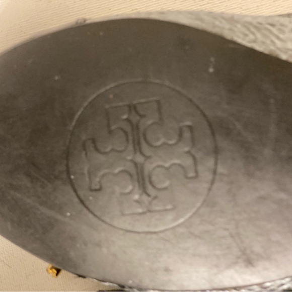 Tory Burch Verbena ballets flat snakeskin pattern women’s slip on shoes size 8.5 - Picture 7 of 9